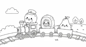 coloriage Mango pour enfant de 7 ans