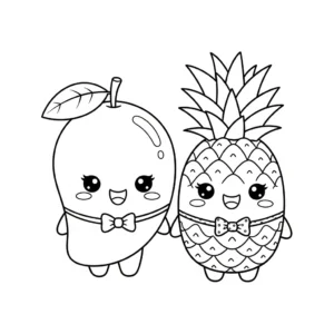 imprimer coloriage Mango gratuit