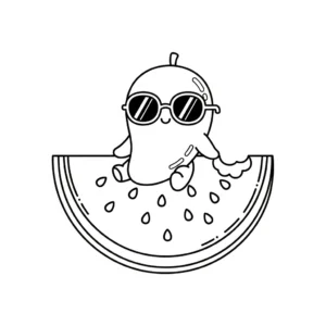coloriage Mango à imprimer pour enfant de 8 ans