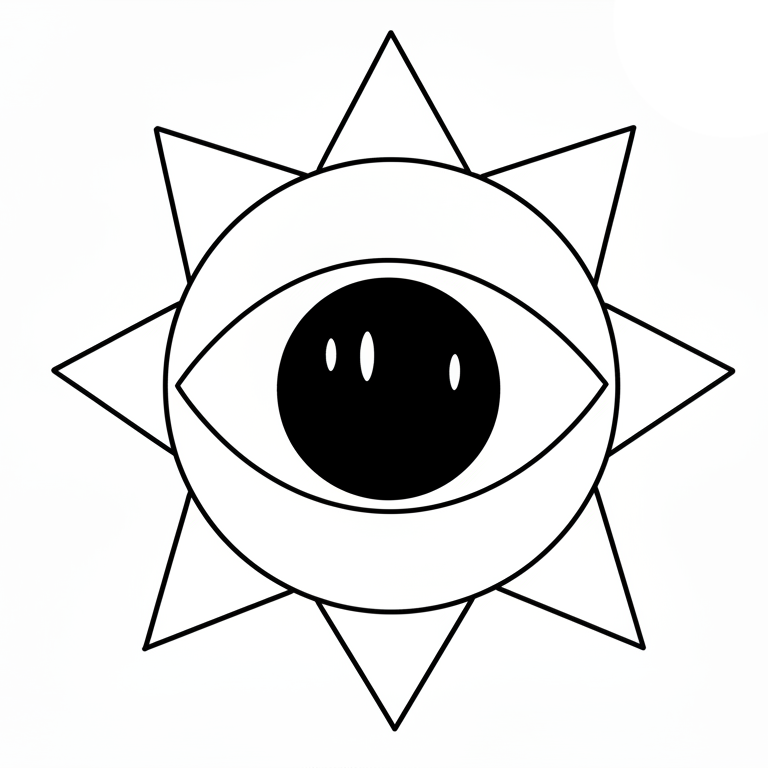 Tranh tô màu Mr Sun Sprunki