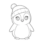 coloriage Noël Kawaii updated pour enfant gratuit