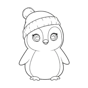 coloriage Noël Kawaii updated pour enfant gratuit