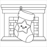 coloriage Noël Kawaii updated et decoupage