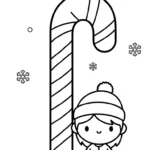 coloriage Noël Kawaii updated à imprimer pdf