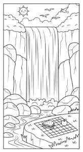 coloriage Pique Nique a colorier en ligne