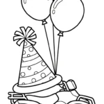 coloriage Quad updated pour enfant de 4 ans