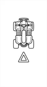 coloriage Quad updated pour enfant de 3 ans