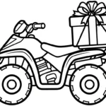 coloriage Quad updated d