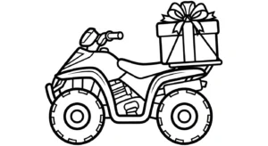 coloriage Quad updated d