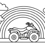 coloriage Quad updated et dessins