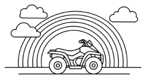 coloriage Quad updated et dessins