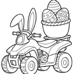 coloriage Quad updated en ligne