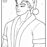 coloriage Saja Boys Noël à imprimer gratuitement