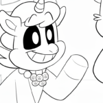 coloriage Smiling Critters updated gratuit