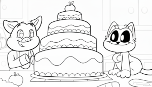 coloriage Smiling Critters updated à imprimer pdf gratuit