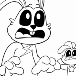 coloriage Smiling Critters updated pour enfant de 6 ans