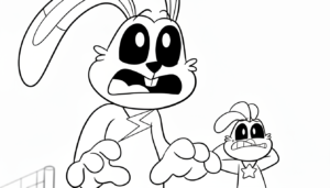 coloriage Smiling Critters updated pour enfant de 6 ans