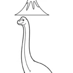 coloriage Volcan updated à imprimer pdf