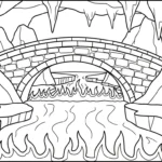 coloriage Volcan updated et apprentissage