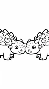 imprimer coloriage Ankylosaurus gratuit