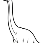 coloriage Brachiosaurus a imprimer