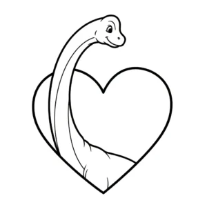 coloriage Brachiosaurus gratuit