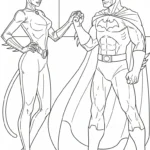 coloriage Catwoman pour enfant à imprimer