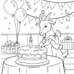 coloriage Chèvre à imprimer pour enfant de 12 ans