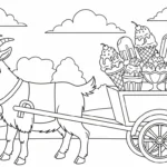 coloriage Chèvre gratuit