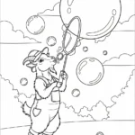 coloriage Chèvre à imprimer gratuitement