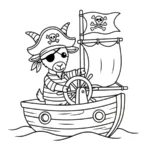 coloriage Chèvre gratuit en ligne