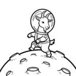 coloriage Chèvre gratuit a imprimer