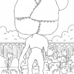 coloriage Demogorgon a colorier en ligne