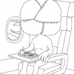 coloriage Demogorgon pour enfants à imprimer