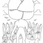 coloriage Demogorgon à imprimer pour enfant de 4 ans