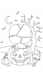 coloriage Demogorgon de pour enfants