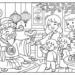 imprimer coloriage Dieu de la Richesse gratuit