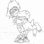 coloriage Digimon a imprimer gratuitement