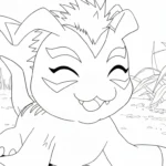 coloriage Digimon pour enfants à imprimer