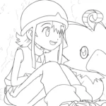 imprimer coloriage Digimon pour enfant