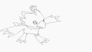 coloriage Digimon pour enfants a imprimer gratuit