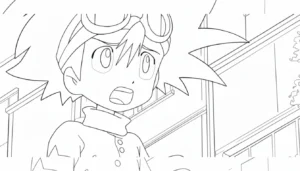 coloriage Digimon pour enfant de à imprimer
