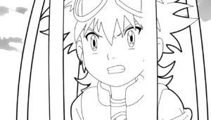 coloriage Digimon et dessin a imprimer