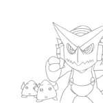 coloriage Digimon et apprentissage