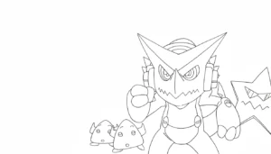 coloriage Digimon et apprentissage