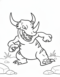 coloriage Digimon pour enfants