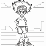 coloriage Digimon gratuit