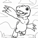 coloriage Digimon de pour enfants