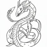 coloriage Digimon à imprimer pour enfant de 9 ans