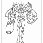 coloriage Digimon pour enfants à imprimer